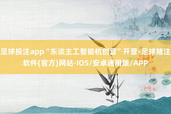 足球投注app“东谈主工智能杭创营”开营-足球赌注软件(官方)网站·IOS/安卓通用版/APP