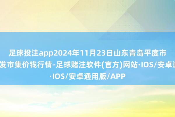 足球投注app2024年11月23日山东青岛平度市南村蔬菜批发市集价钱行情-足球赌注软件(官方)网站·IOS/安卓通用版/APP