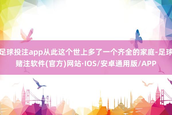 足球投注app从此这个世上多了一个齐全的家庭-足球赌注软件(官方)网站·IOS/安卓通用版/APP