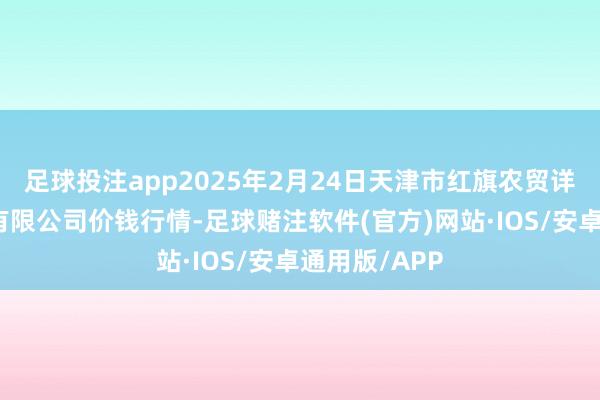 足球投注app2025年2月24日天津市红旗农贸详细批发商场有限公司价钱行情-足球赌注软件(官方)网站·IOS/安卓通用版/APP