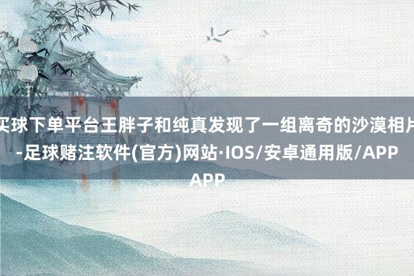买球下单平台王胖子和纯真发现了一组离奇的沙漠相片-足球赌注软件(官方)网站·IOS/安卓通用版/APP