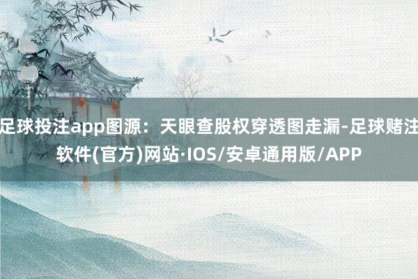 足球投注app图源：天眼查股权穿透图走漏-足球赌注软件(官方)网站·IOS/安卓通用版/APP