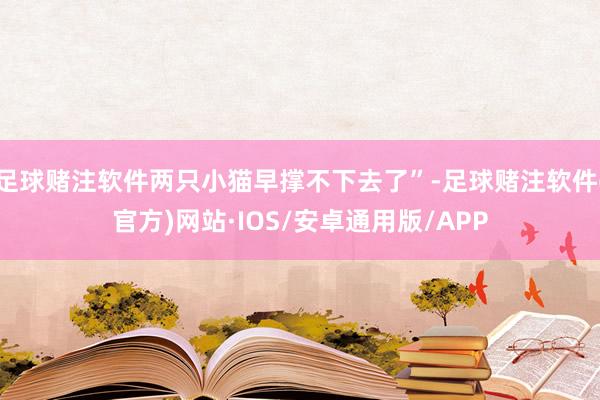 足球赌注软件两只小猫早撑不下去了”-足球赌注软件(官方)网站·IOS/安卓通用版/APP